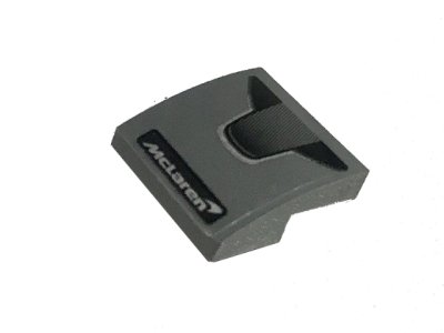 LEGO part Schräge, Curved 2 x 2 x 2/3 with McLaren Logo Pattern (Sticker) - Set 75892 (15068pb233)