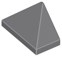 LEGO part Schräge 45 2 x 1 Triple con Soporte de Perno Inferior (15571)