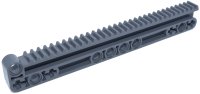 LEGO onderdeel Technic, Tandheugel 1 x 14 x 2 met As en Pin Gaten 18942