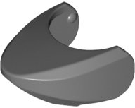 LEGO onderdeel Shark Head with Rounded Nose 20512
