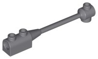 LEGO part Bar 1 x 8 with Brick 1 x 2 Curved Top End (Axle Holder Inside Small End) (30359b)