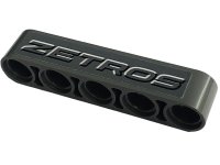 LEGO part Technic, Liftarm Thick 1 x 5 with 'ZETROS' Pattern (Sticker) - Set 42129 32316pb071