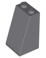 LEGO part Slope 75 2 x 2 x 3 - Solid Studs 3684c