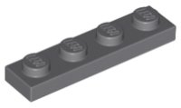 LEGO part Plate 1 x 4 3710