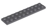 LEGO part Plate 2 x 10 3832