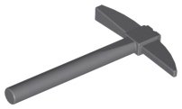 LEGO part Minifigure, Utensil Pickaxe (3841)