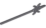 LEGO part Minifigure, Weapon Pike with 4 Side Blades (43899)