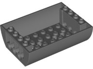 LEGO part Slope, Curved 6 x 8 x 2 Inverted Double 45410