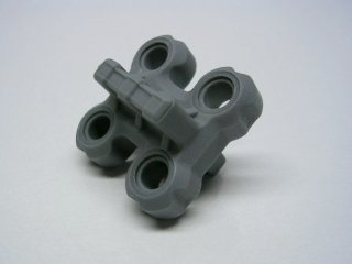 LEGO part Technic, Spike Connector Flexible with Four Holes, Raised Center (45573)