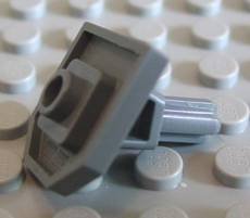 LEGO onderdeel Large Figure Shield Holder with Axle (47474)