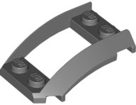 LEGO part Wedge 4 x 3 Open with Cutout and 4 Studs 47755