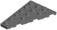 LEGO onderdeel Wedge, Plate 6 x 4 Left 48208