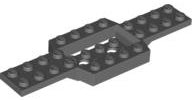 LEGO part Vehicle, Base 4 x 12 x 3/4 with 4 x 2 Recessed Center with Smooth Underside (52036)