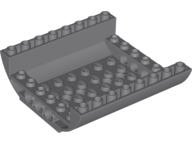 LEGO part Slope, Curved 8 x 8 x 2 Inverted Double 54091