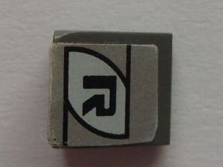 LEGO part Slope 30 1 x 1 x 2/3 with Black 'R' Pattern (Sticker) - Set 8647 (54200pb022)
