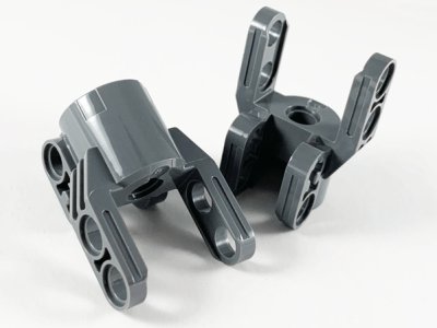 LEGO part Technic, Axle and Pin Connector Block 4 x 3 x 2 1/2 (Linear Actuator Holder) (61904)