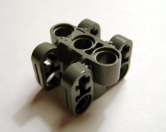 LEGO part Technic, Axle and Pin Connector Block 3 x 3 x 2 (Linear Actuator Holder) (61905)