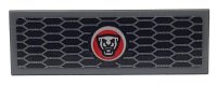 LEGO part Tile 1 x 3 with Silver Grille and Jaguar Logo Pattern (Sticker) - Set 76898 63864pb117