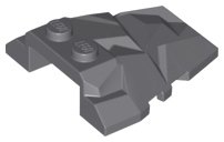 LEGO part Wedge 4 x 4 Fractured Polygon Top (64867)