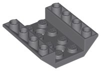 LEGO part Slope, Inverted 45 4 x 4 Double with 2 Holes (72454)