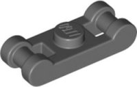LEGO part Plate, Modified 1 x 1 with Bar Handles on Ends 78257