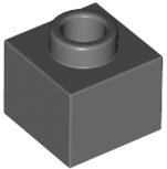 LEGO part Brick, Modified 1 x 1 x 2/3 with Open Stud (86996)