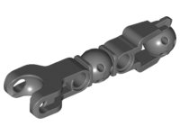 LEGO part Hero Factory Arm / Leg with Ball Joint and Ball Socket and 2 Pin Holes 90615