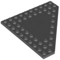 LEGO part Wedge, Plate 10 x 10 Cut Corner with no Studs in Center (92584)