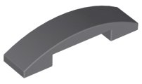LEGO part Slope, Curved 4 x 1 x 2/3 Double (93273)