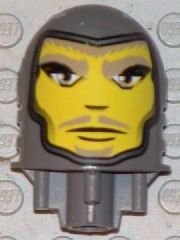 LEGO part Large Figure Head with Danju, Sir Pattern - Series 2 bb0153pb16
