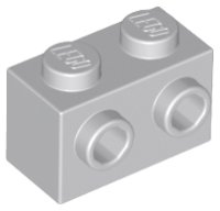 LEGO part Brick, Modified 1 x 2 with Studs on 1 Side 11211