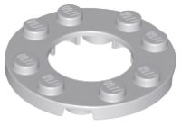 LEGO onderdeel Plaat, Rond 4 x 4 met 2 x 2 Rond Open Centrum 11833