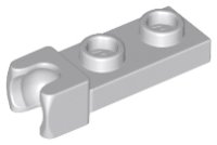 LEGO part Plate, Modified 1 x 2 with Small Tow Ball Socket on End 14418