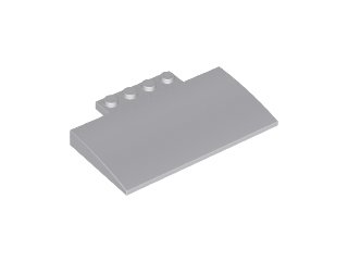 LEGO part Pente, Courbe 5 x 8 x 2/3 avec 4 Tenons (15625)
