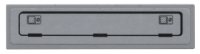 LEGO onderdeel Tile 1 x 4 with Service Door with Two Handles on Gray Background Pattern (Sticker) - Set 7743 2431pb0486