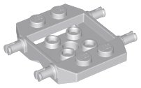 LEGO part Vehicle, Base 3 x 4 x 2/3 (24326)