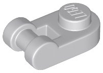 LEGO part Plaque, Ronde 1 x 1 avec Poignée Barre (26047)