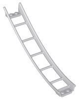 LEGO part Train, Track Roller Coaster Ramp Large Lower Part, 6 Bricks Elevation (26559)
