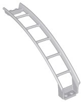 LEGO part Tren, Vía Montaña Rusa Rampa Grande Parte Superior, Elevación 6 Steen 26560