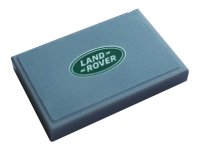 LEGO part Tile 2 x 3 with Land Rover Logo Small Pattern (Sticker) - Set 42110 26603pb111