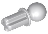 LEGO part Technic, Eje 1L con Bola de Remolque (2736)