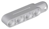 LEGO part Technic, Lenkhebel 5 x 1 mit Kugelkopf-Steckdose Abgerundet, Facettiert (Typ 2) 31794