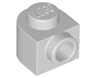 LEGO part Mattone, Rotondo 1 x 1 x 2/3 Mezzo Cerchio Esteso con Stud Laterale 3386