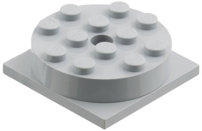 LEGO part Plateau Tournant 4 x 4 Base Carrée avec Dessus (Même Couleur) (3403 / 3404) (3403c01)