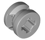 LEGO part Ruota 8mm Dia. x 6mm con Fessura 34337