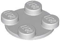 LEGO part Turntable 2 x 2 Plate, Top (3679)