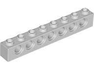 LEGO part Technic, Brick 1 x 8 with Holes (3702)