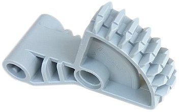 LEGO onderdeel Technic, Arm 2 x 5 with 1/4 Gear 8 Tooth Double Bevel (41667)
