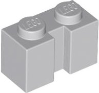 LEGO part Brick, Modified 1 x 2 with Channel 4216