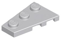 LEGO part Wedge, Plate 3 x 2 Left (43723)